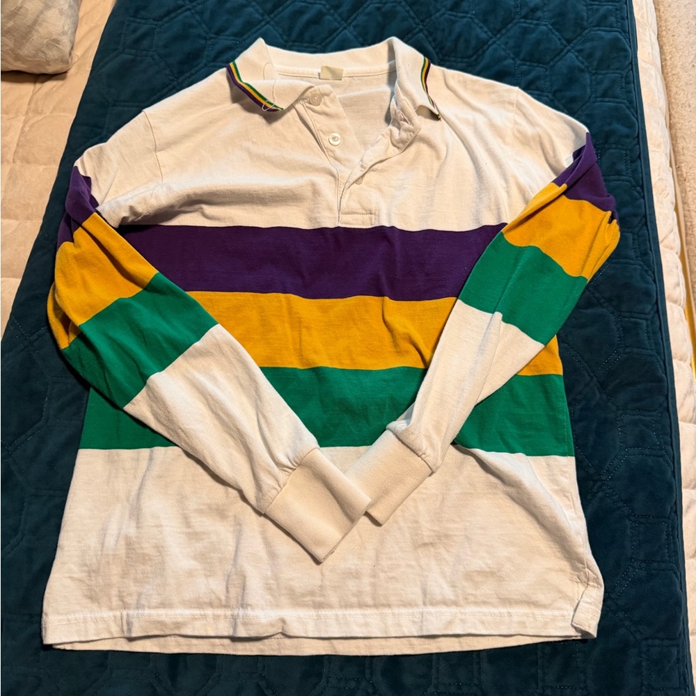 Women’s Mardi Gras Long Sleeve Tee